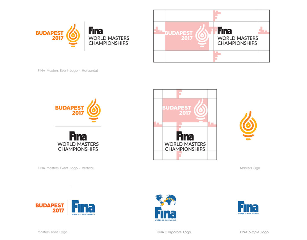 Graphasel Design Studio - 17th FINA World Championships budapest 2017 – visual identity - Branding Packaging Print Product design Graphasel Design Studio - 17th FINA World Championships budapest 2017 – visual identity - Branding Packaging Print Product design
