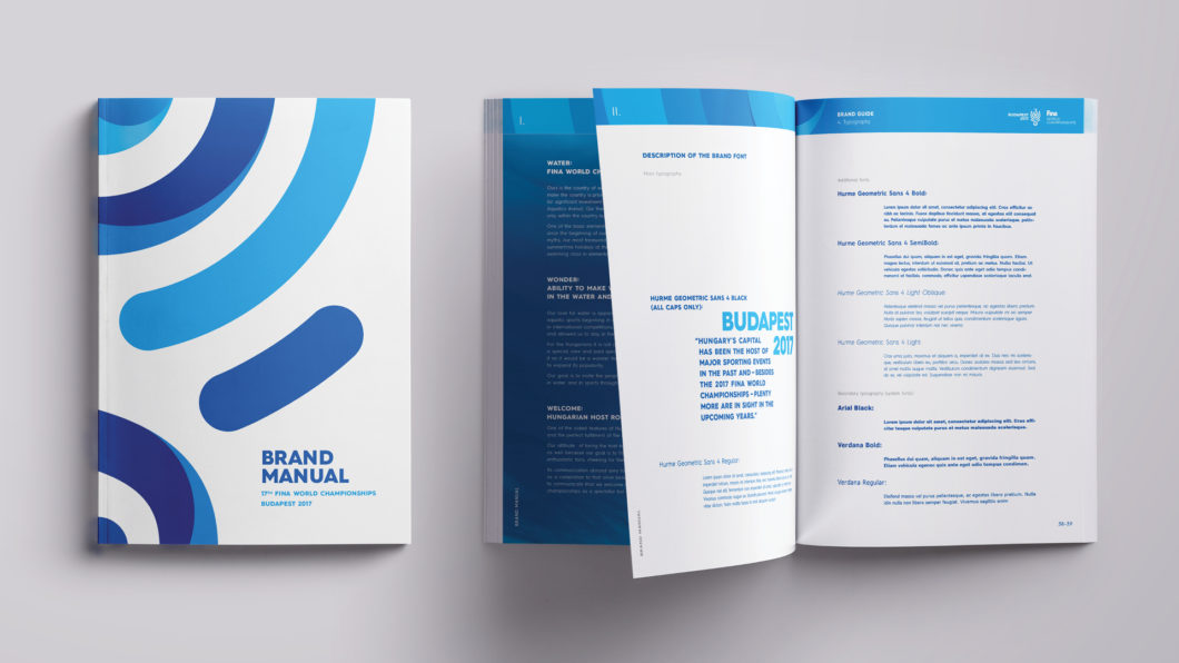 Graphasel Design Studio - 17th FINA World Championships budapest 2017 – visual identity - Branding Packaging Print Product design Graphasel Design Studio - 17th FINA World Championships budapest 2017 – visual identity - Branding Packaging Print Product design