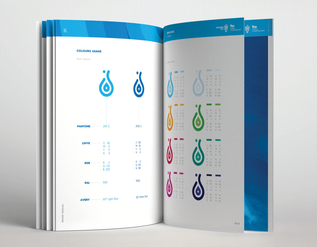 Graphasel Design Studio - 17th FINA World Championships budapest 2017 – visual identity - Branding Packaging Print Product design Graphasel Design Studio - 17th FINA World Championships budapest 2017 – visual identity - Branding Packaging Print Product design