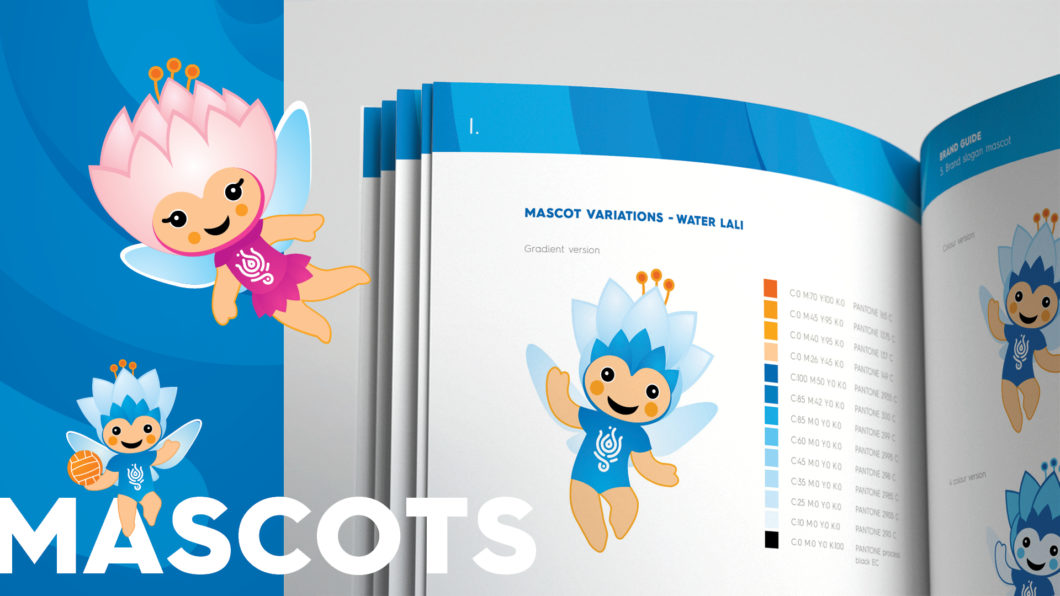 Graphasel Design Studio - 17th FINA World Championships budapest 2017 – visual identity - Branding Packaging Print Product design Graphasel Design Studio - 17th FINA World Championships budapest 2017 – visual identity - Branding Packaging Print Product design