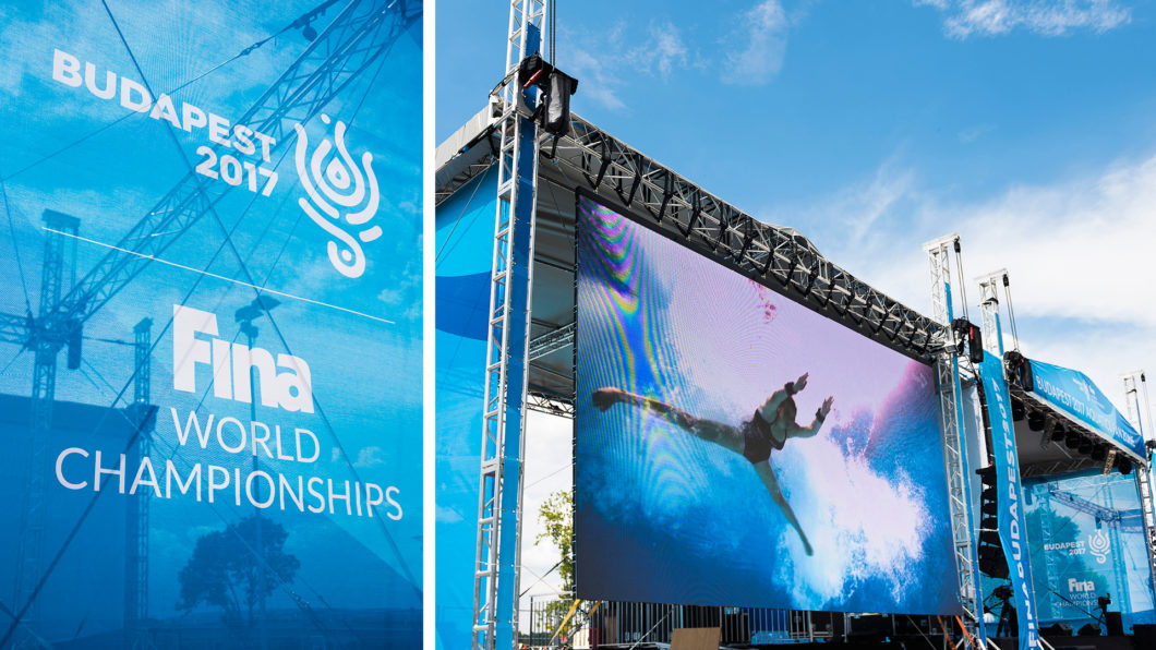 Graphasel Design Studio - 17th FINA World Championships budapest 2017 – visual identity - Branding Packaging Print Product design Graphasel Design Studio - 17th FINA World Championships budapest 2017 – visual identity - Branding Packaging Print Product design