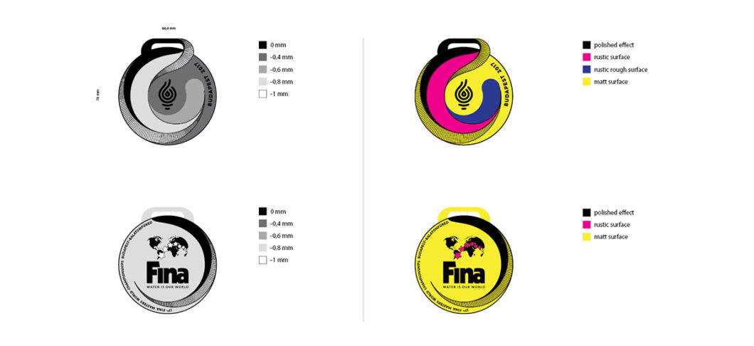 Graphasel Design Studio - 17th FINA World Championships budapest 2017 – visual identity - Branding Packaging Print Product design Graphasel Design Studio - 17th FINA World Championships budapest 2017 – visual identity - Branding Packaging Print Product design