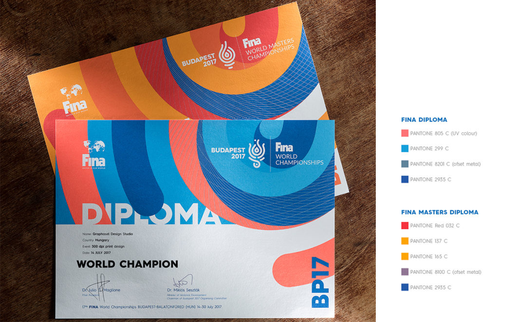 Graphasel Design Studio - 17th FINA World Championships budapest 2017 – visual identity - Branding Packaging Print Product design Graphasel Design Studio - 17th FINA World Championships budapest 2017 – visual identity - Branding Packaging Print Product design