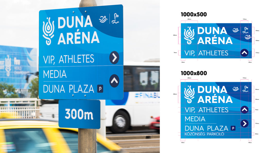 Graphasel Design Studio - 17th FINA World Championships & Danube Arena – Signage System - Branding Interior Print Wayfinding Graphasel Design Studio - 17th FINA World Championships & Danube Arena – Signage System - Branding Interior Print Wayfinding