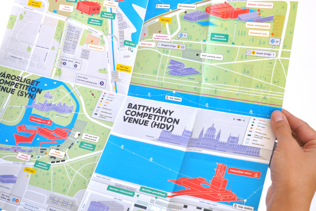 Graphasel Design Studio - 17th FINA World Championships & Danube Arena – Signage System - Branding Interior Print Wayfinding Graphasel Design Studio - 17th FINA World Championships & Danube Arena – Signage System - Branding Interior Print Wayfinding