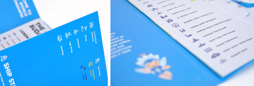 Graphasel Design Studio - 17th FINA World Championships & Danube Arena – Signage System - Branding Interior Print Wayfinding Graphasel Design Studio - 17th FINA World Championships & Danube Arena – Signage System - Branding Interior Print Wayfinding