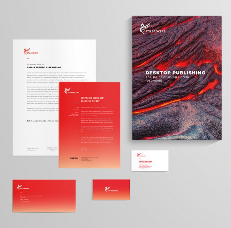 Graphasel Design Studio - 3TG Brokers - Branding Print Graphasel Design Studio - 3TG Brokers - Branding Print
