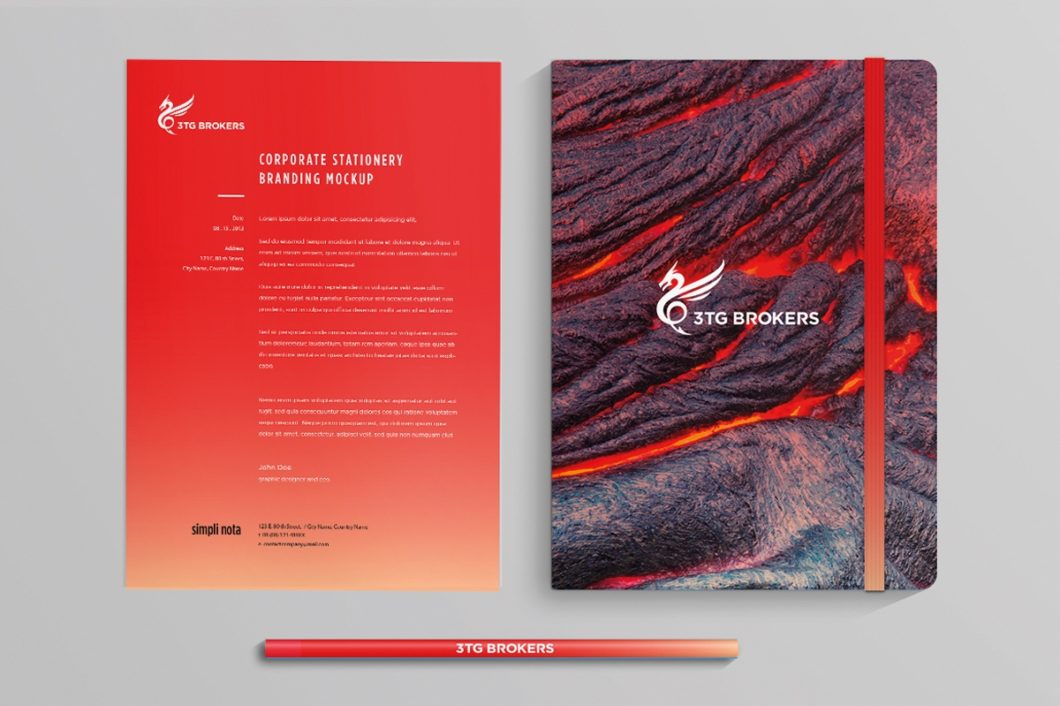 Graphasel Design Studio - 3TG Brokers - Branding Print Graphasel Design Studio - 3TG Brokers - Branding Print