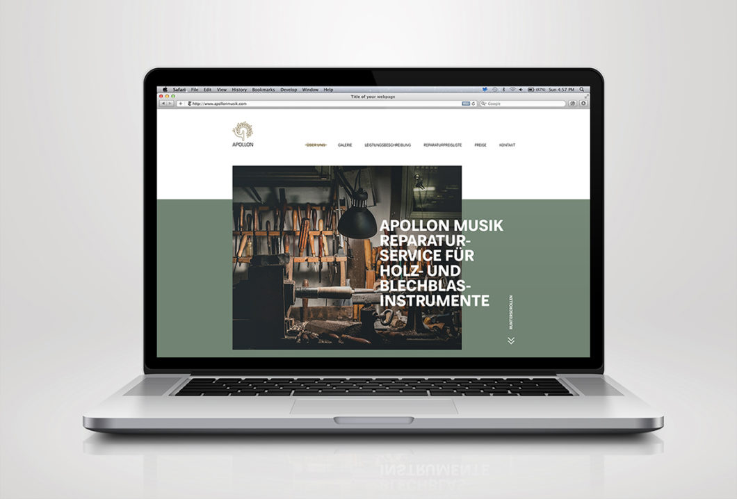 Graphasel Design Studio - Apollon Musik - Branding Online Graphasel Design Studio - Apollon Musik - Branding Online