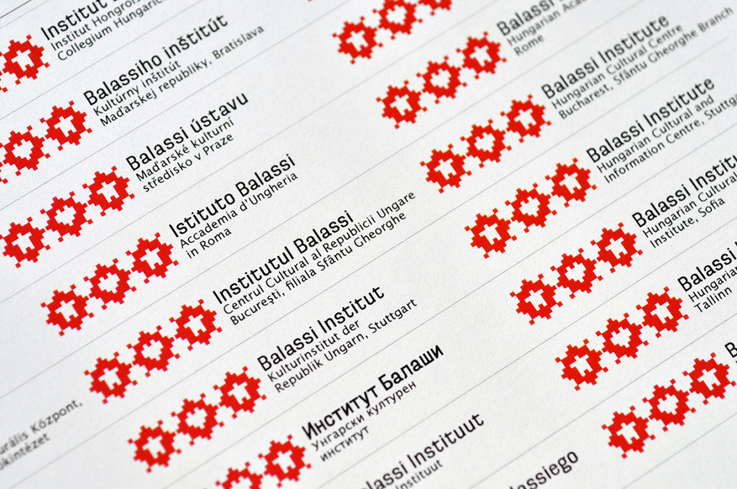Graphasel Design Studio - Balassi Institute Identity - Branding Print Graphasel Design Studio - Balassi Institute Identity - Branding Print
