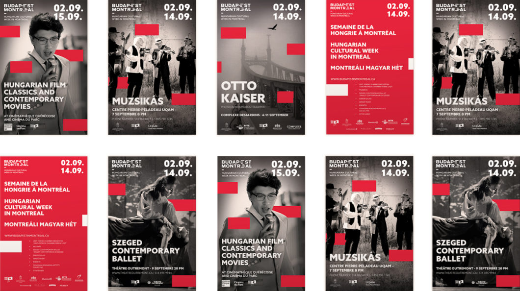 Graphasel Design Studio - BUDAPEST IN MONTREAL - Branding Online Print Graphasel Design Studio - BUDAPEST IN MONTREAL - Branding Online Print