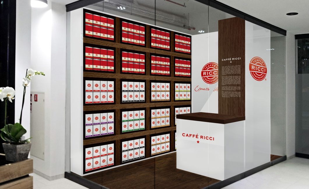 Graphasel Design Studio - Caffé Ricci Identity - Branding Online Packaging Print Graphasel Design Studio - Caffé Ricci Identity - Branding Online Packaging Print