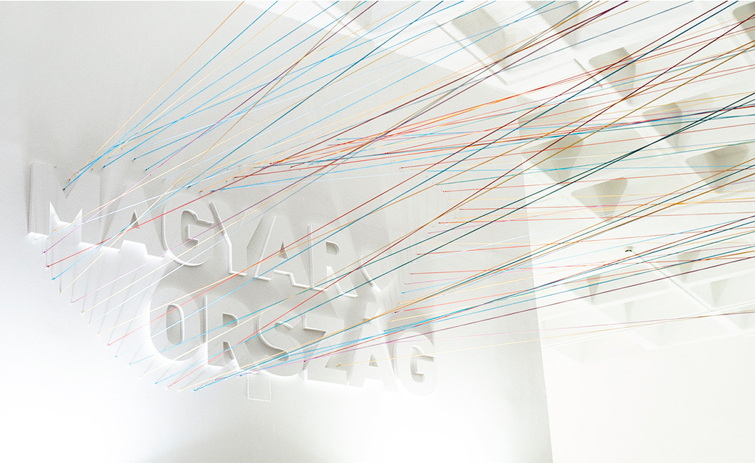 Graphasel Design Studio - Campus Hungary Installation - Interior Print 