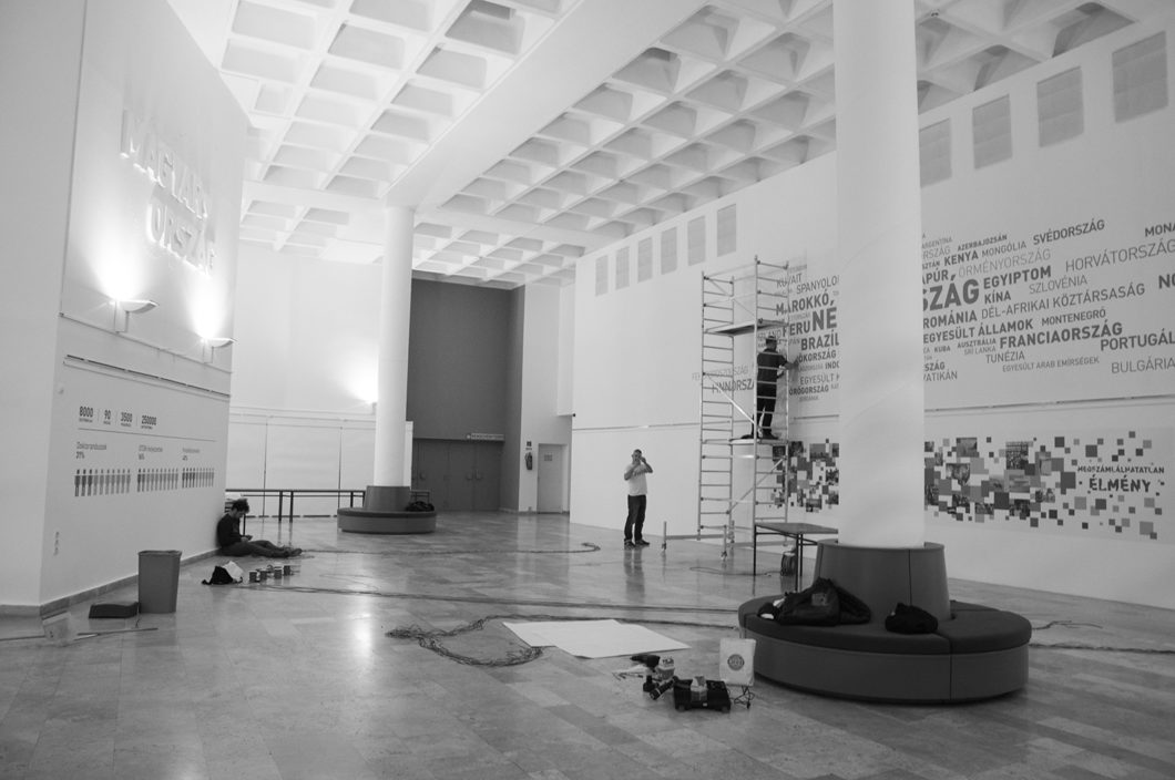 Graphasel Design Studio - Campus Hungary Installation - Interior Print Graphasel Design Studio - Campus Hungary Installation - Interior Print