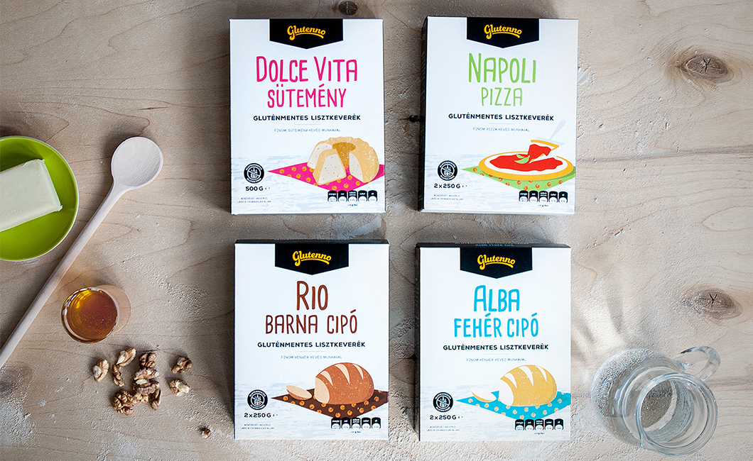 Graphasel Design Studio - Glutenno Packaging - Branding Packaging Graphasel Design Studio - Glutenno Packaging - Branding Packaging