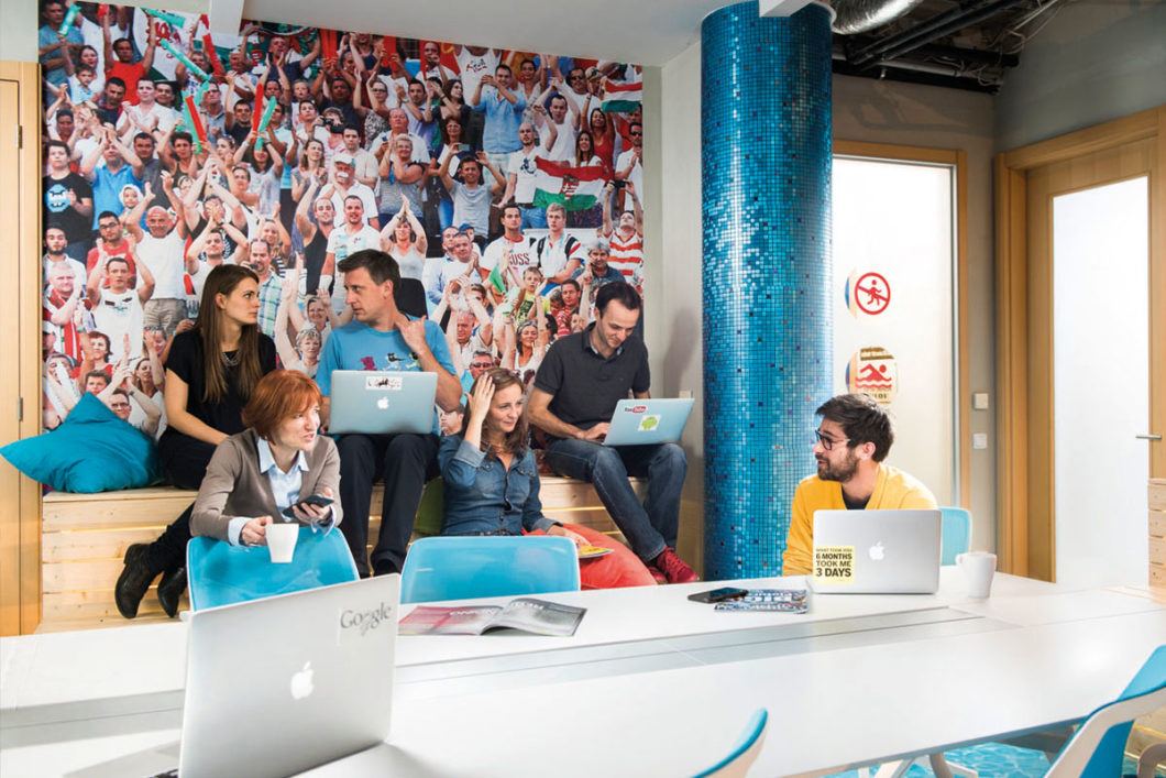 Graphasel Design Studio - Google Budapest – spa office - Interior Graphasel Design Studio - Google Budapest – spa office - Interior