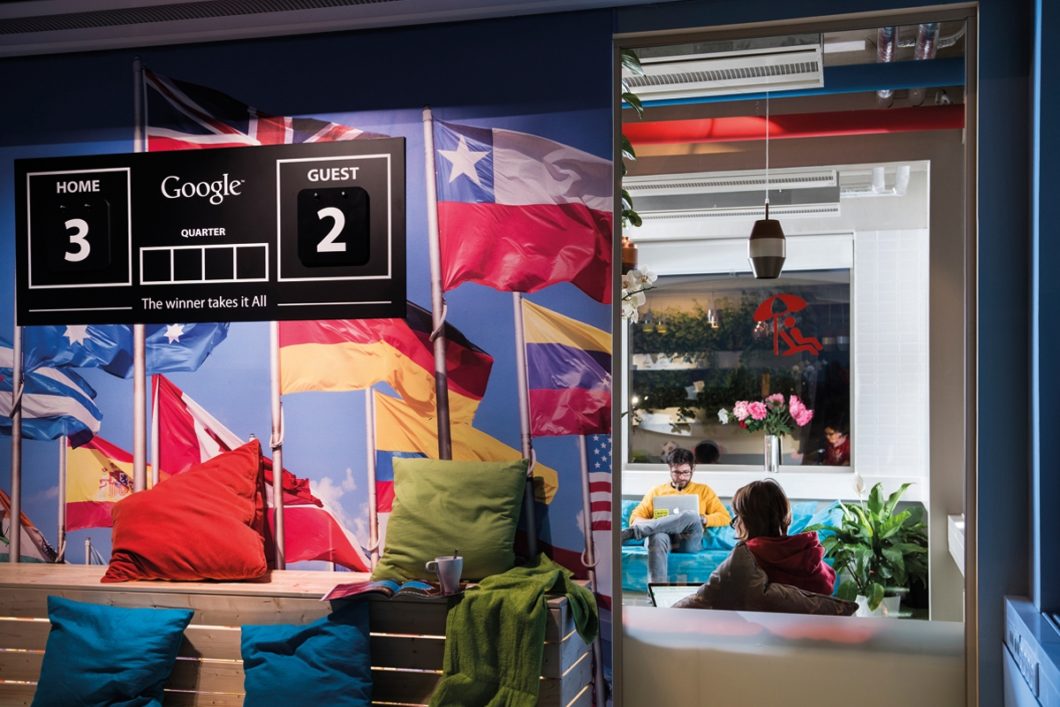 Graphasel Design Studio - Google Budapest – spa office - Interior Graphasel Design Studio - Google Budapest – spa office - Interior