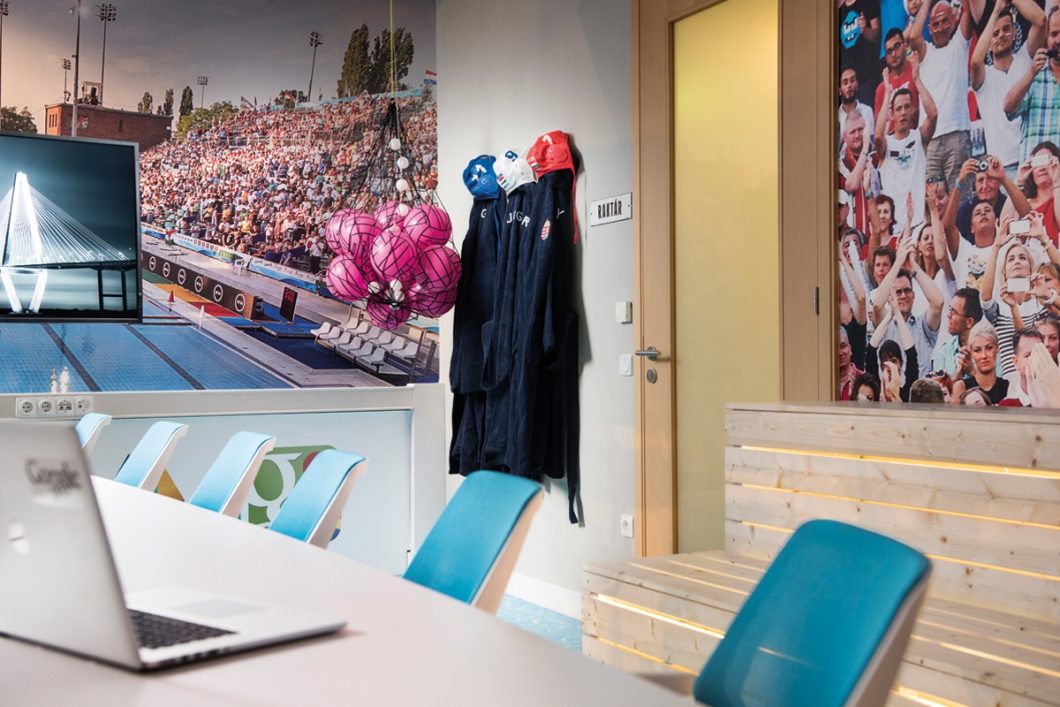 Graphasel Design Studio - Google Budapest – spa office - Interior Graphasel Design Studio - Google Budapest – spa office - Interior