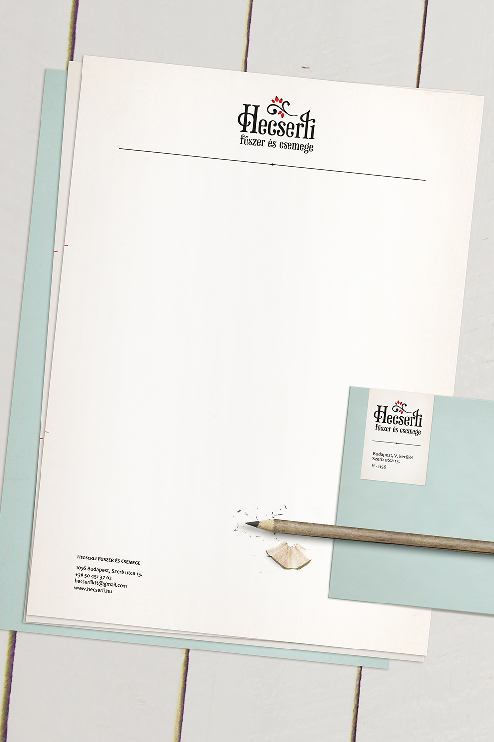 Graphasel Design Studio - Hecserli Delicatessen - Branding Print Graphasel Design Studio - Hecserli Delicatessen - Branding Print