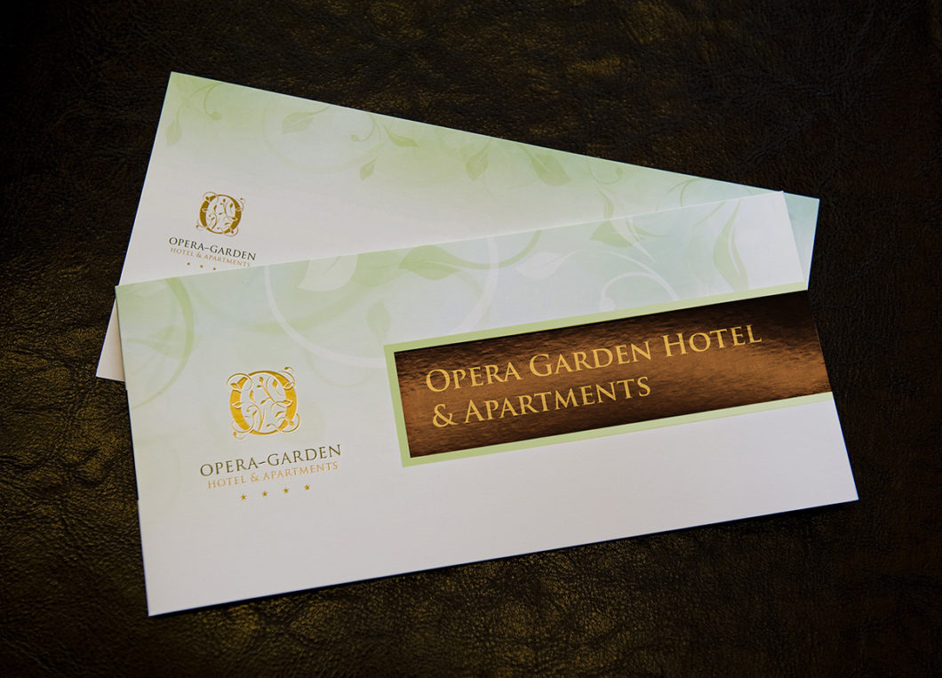 Graphasel Design Studio - Hotel Opera Garden - Branding Print Graphasel Design Studio - Hotel Opera Garden - Branding Print