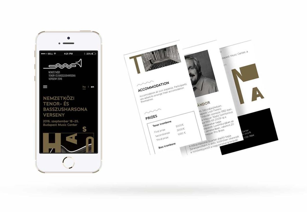 Graphasel Design Studio - International Trombone Competition Image - Branding Online Print Graphasel Design Studio - International Trombone Competition Image - Branding Online Print