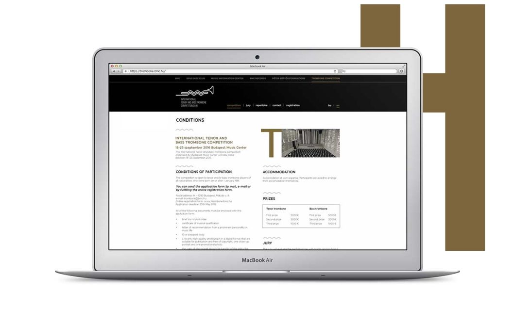 Graphasel Design Studio - International Trombone Competition Image - Branding Online Print Graphasel Design Studio - International Trombone Competition Image - Branding Online Print