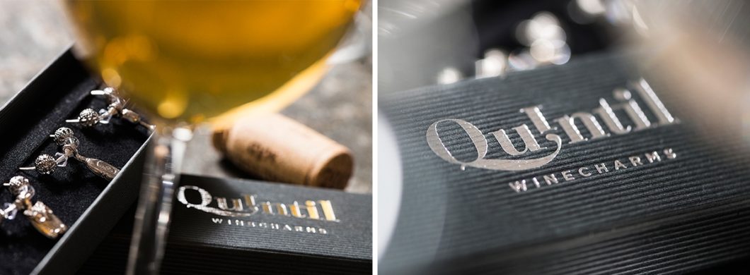 Graphasel Design Studio - Quintil Wine Charms - Branding Online Packaging Graphasel Design Studio - Quintil Wine Charms - Branding Online Packaging