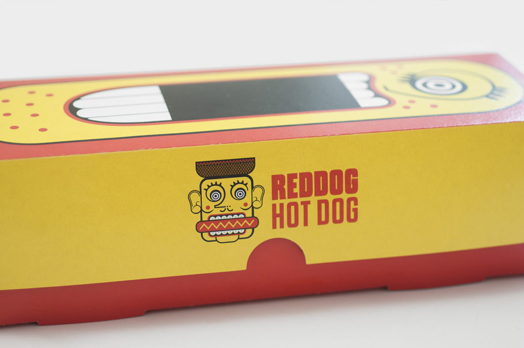 Graphasel Design Studio - Reddog Hot Dog - Branding Packaging Print Graphasel Design Studio - Reddog Hot Dog - Branding Packaging Print