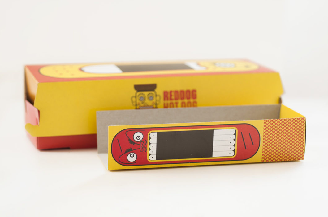 Graphasel Design Studio - Reddog Hot Dog - Branding Packaging Print Graphasel Design Studio - Reddog Hot Dog - Branding Packaging Print