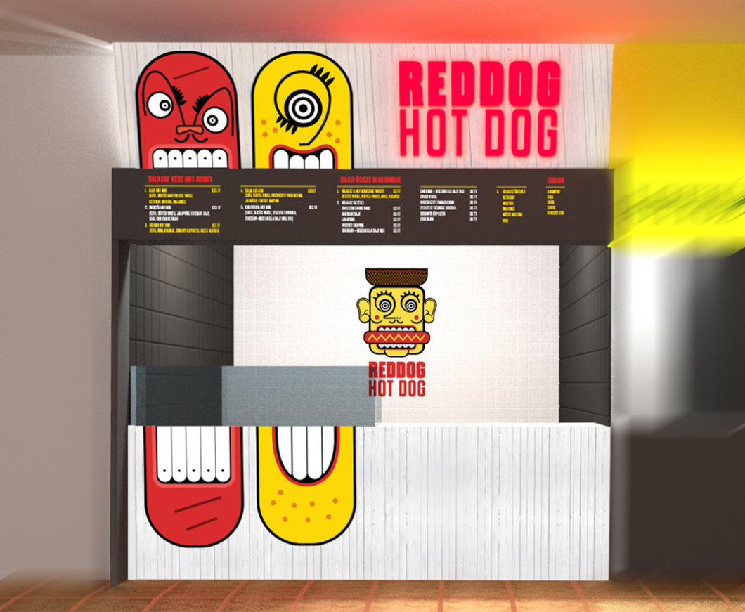 Graphasel Design Studio - Reddog Hot Dog - Branding Packaging Print Graphasel Design Studio - Reddog Hot Dog - Branding Packaging Print
