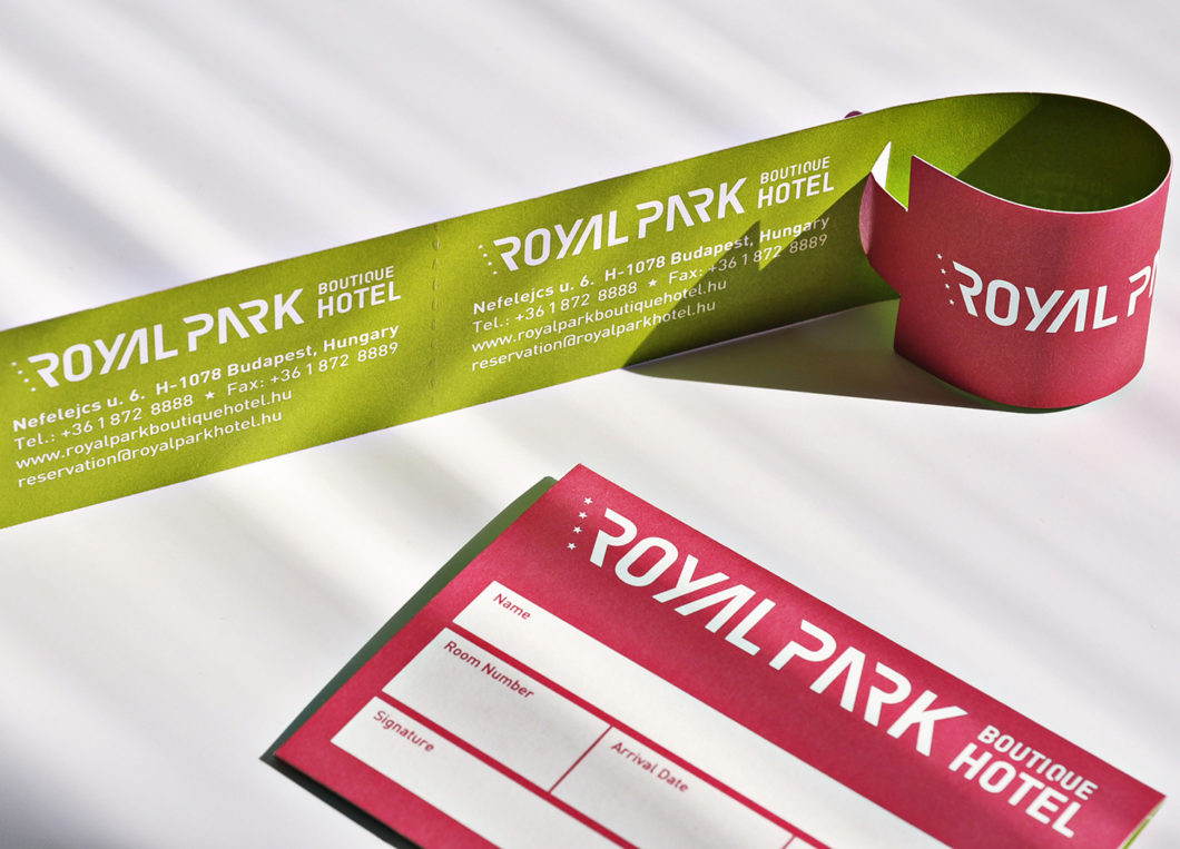 Graphasel Design Studio - Royal Park Boutique Hotel - Branding Print Graphasel Design Studio - Royal Park Boutique Hotel - Branding Print
