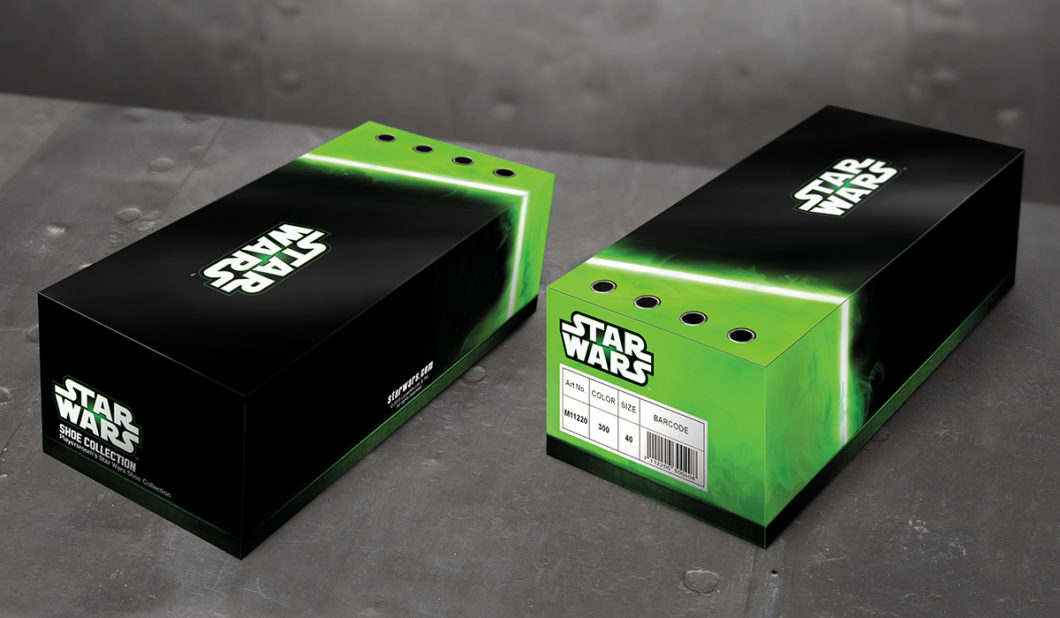 Graphasel Design Studio - Star Wars Shoes Collection - Branding Packaging Print Product design Graphasel Design Studio - Star Wars Shoes Collection - Branding Packaging Print Product design