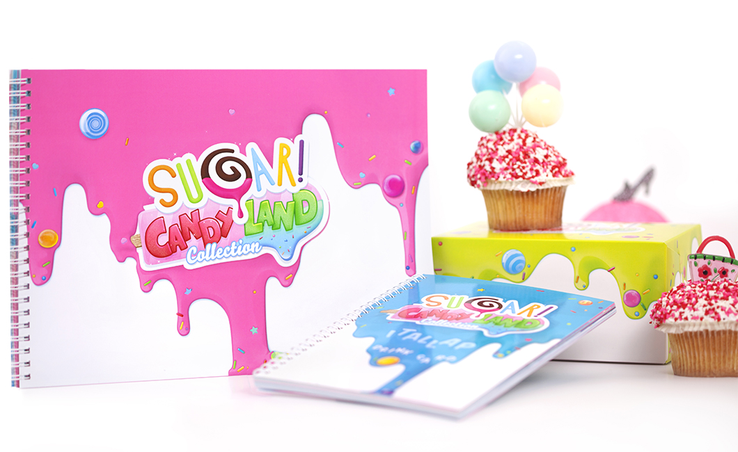 Graphasel Design Studio - SUGAR! – CandyLand Collection - Branding Packaging Print Graphasel Design Studio - SUGAR! – CandyLand Collection - Branding Packaging Print