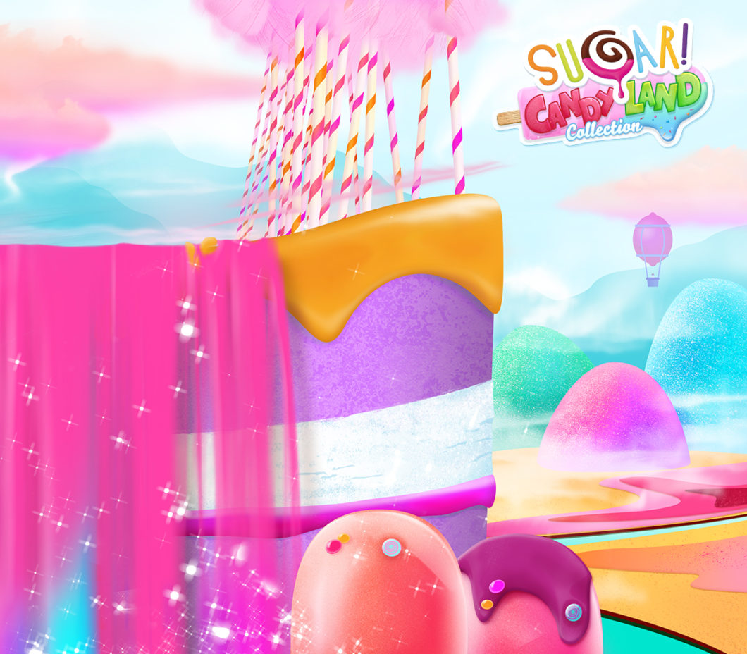 Graphasel Design Studio - SUGAR! – CandyLand Collection - Branding Packaging Print Graphasel Design Studio - SUGAR! – CandyLand Collection - Branding Packaging Print