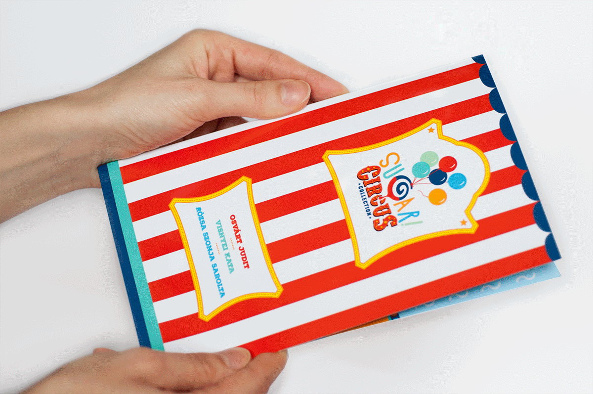 Graphasel Design Studio - Sugar! Circus Collection - Packaging Graphasel Design Studio - Sugar! Circus Collection - Packaging