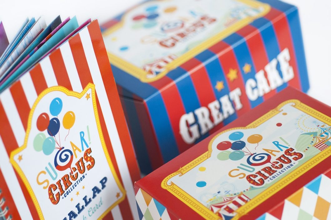 Graphasel Design Studio - Sugar! Circus Collection - Packaging Graphasel Design Studio - Sugar! Circus Collection - Packaging