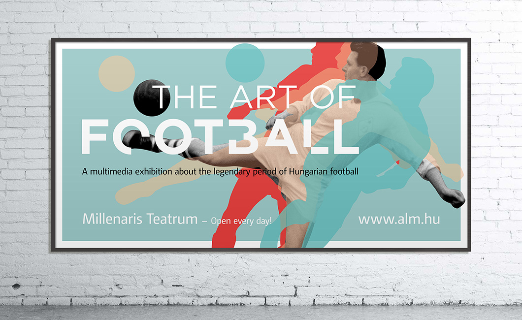Graphasel Design Studio - The Art of Football Exhibition - Branding Interior Print Graphasel Design Studio - The Art of Football Exhibition - Branding Interior Print
