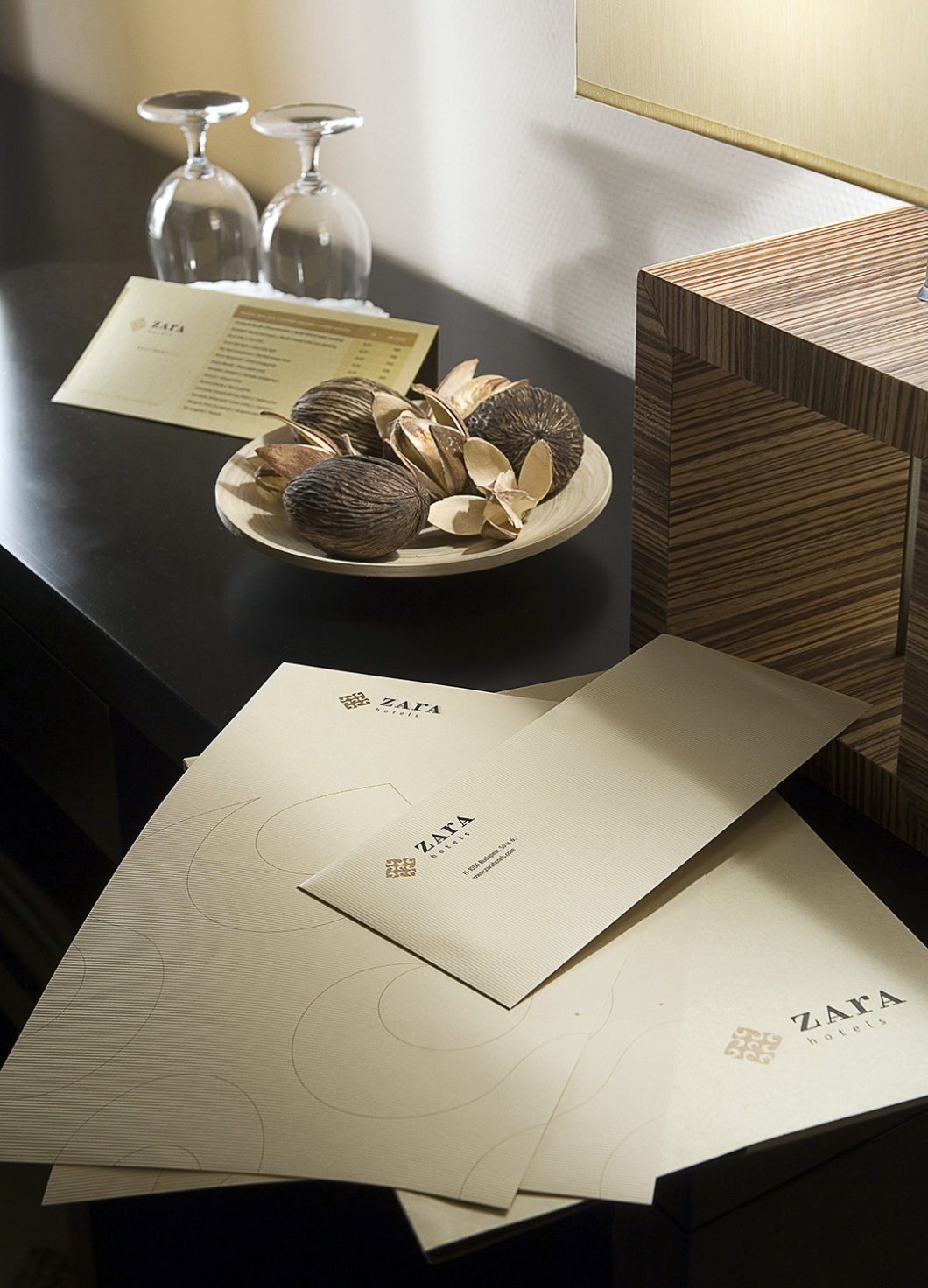 Graphasel Design Studio - Zara Hotel Identity - Branding Packaging Print Graphasel Design Studio - Zara Hotel Identity - Branding Packaging Print